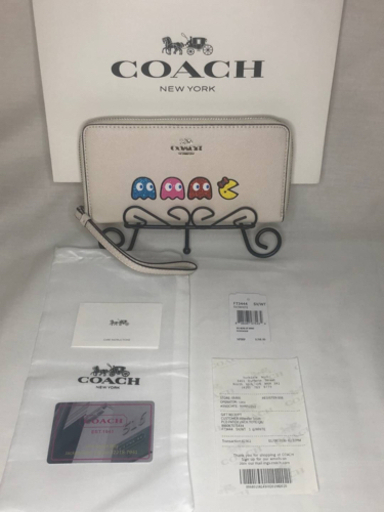 限定特価！レアなCOACH長財布パックマン