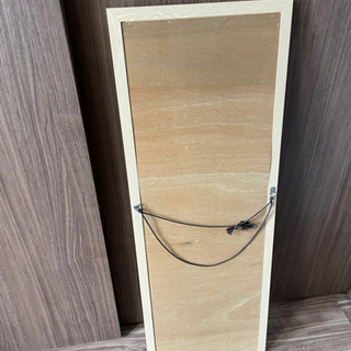 さしあげます　木枠ミラーの画像