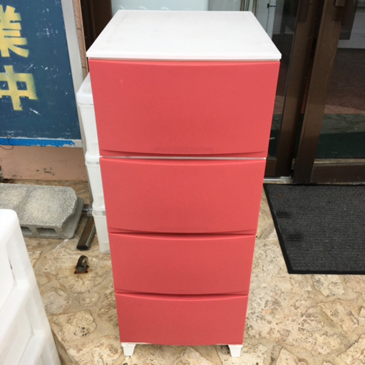 プラチェスト　4段