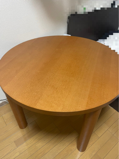ダイニングテーブル　椅子2脚付き