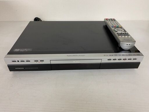 【HITACHI】 日立 HDD 内蔵 DVD レコーダー HDD容量160GB 映像 機器 DV-DH160D 2006年製