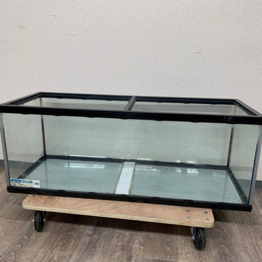 8/23 終 水槽 1200×450×450 205L ガラス水槽 菊TK