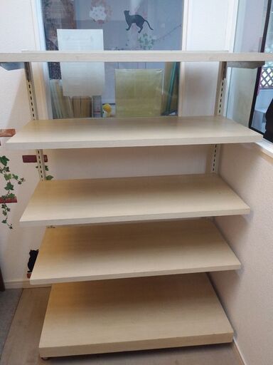 3000円♪2台あります！8月限り　棚什器　棚板在庫あります