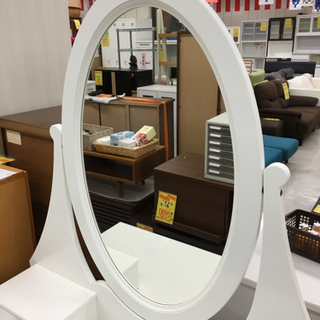 IKEA ドレッサー ホワイト イス付き