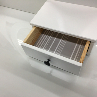 IKEA ドレッサー ホワイト イス付き