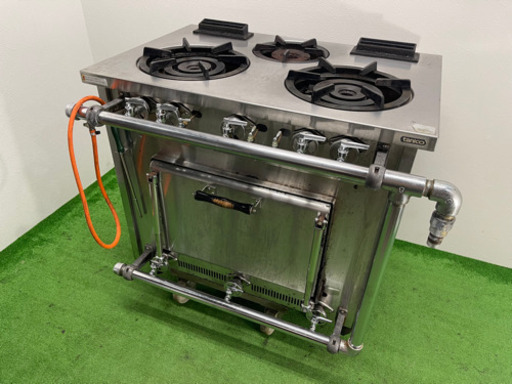 タニコー/Ｔａｎｉｃｏ　業務用　ガスオーブンレンジ　３口　都市ガス　S-TGR-90