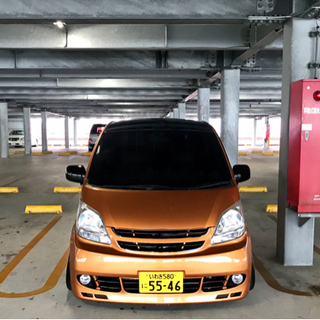 ダイハツ　ムーブX 車検残り1年　ETC オートエアコン 禁煙車　社外エアロの画像