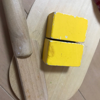 ままごと キッチン 木のおもちゃ 3歳 4歳 5歳 子供 誕生日プレゼント　木と布のコラボ 手作りおべんとう の画像