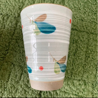 【ほぼ新品未使用】陶器のタンブラー2柄セットの画像