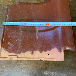 瓦　一枚　現状品　DIYの画像