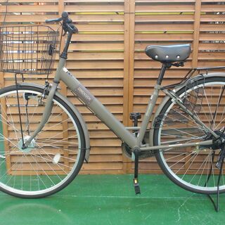 【愛品倶楽部 柏店】丸石 27インチ軽快車 オートライト シングルスピード。の画像