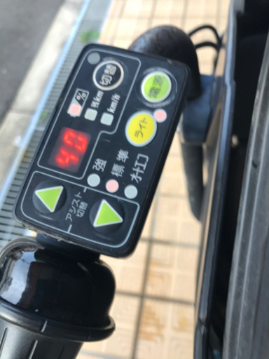 子供乗せタイプ電動自転車　ヤマハパスキッス　子供シート付き　