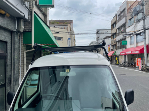 ダイハツ　ルーフキャリア　ハイゼット