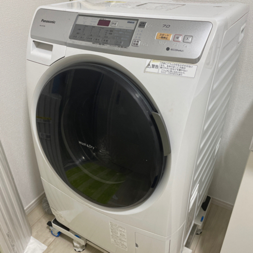 Panasonicドラム式洗濯機　取引有難うございました