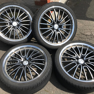 【取引決まりました】20インチタイヤアルミ4本セット中古夏タイヤ減り少