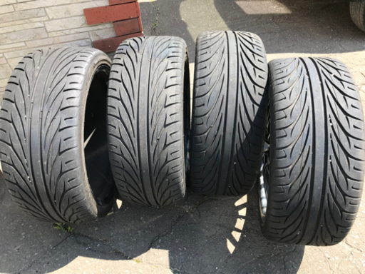 【取引決まりました】20インチタイヤアルミ4本セット中古夏タイヤ減り少