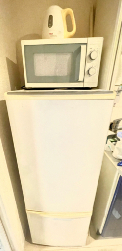 【8/25まで】冷蔵庫、電子レンジ、ポット3点セット