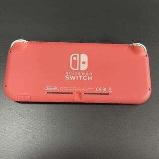 Nintendo Switch Lite コーラルピンク スイッチライトケース付の画像