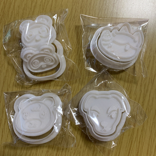 どうぶつの森　クッキー型　クッキー　たぬきち　とたけけ　メープル...