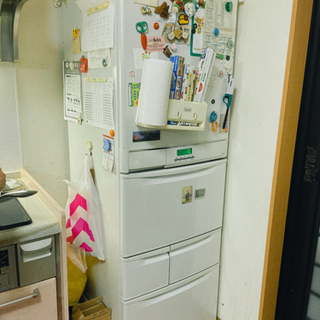 冷蔵庫、差し上げます。(自宅まで取りに来てもらえる方限定)