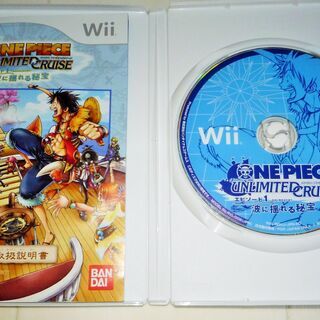 ☆Wii/ワンピース アンリミテッドクルーズ エピソード1 波に揺れる秘宝◆様々なスポーツ体験の画像