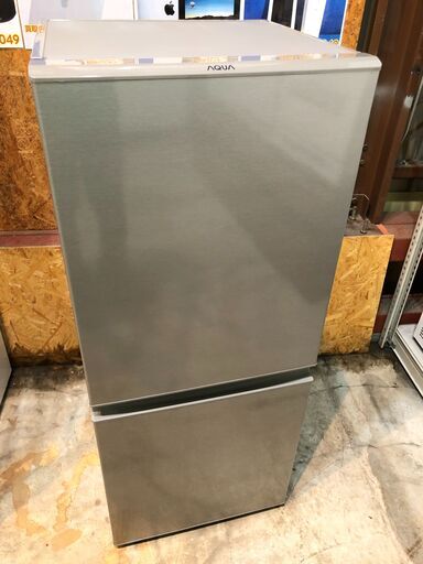 【動作保証60日間あり】AQUA 2020年 AQR-13J 126L 2ドア冷凍冷蔵庫 ③【管理KRR321】