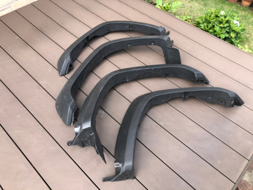 ジムニーシエラ　オーバーフェンダー