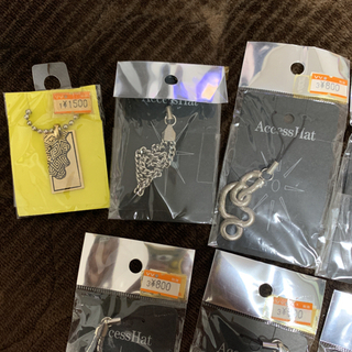 シルバーアクセサリー10点の画像
