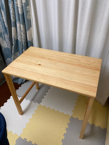 【受渡予定者が決まりました】無印良品　木製机　その3