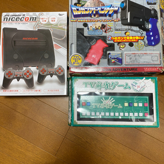 さらに値下げ、ファミコン互換機、プレステ、ブラウン管テレビデオの画像