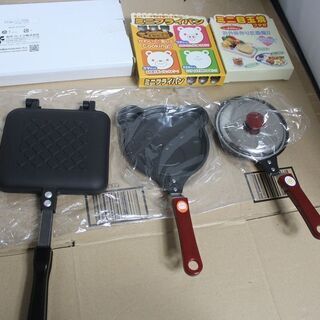 未使用ホットサンドメーカー/ミニーフライパン/目玉焼き/キャラ弁...