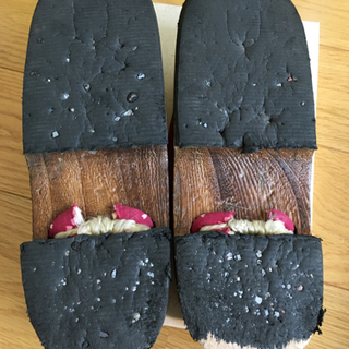 【受け渡し予定者あり】浴衣下駄　差し上げますの画像