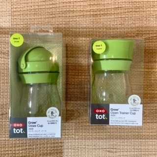 【美品】OXO Tot ストローカップ&トレーニングカップ