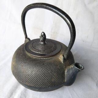 ■ 希少民芸品 / ★ 鉄製南部鉄器 鉄瓶  ★ / 良品中古品...