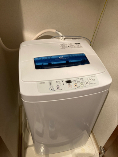 （受渡者決定）【美品】ハイアール全自動洗濯機