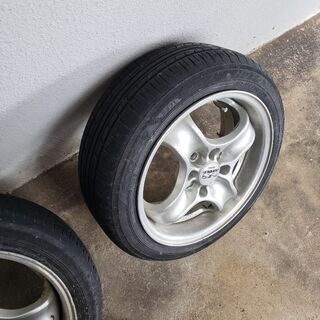 サンバーに付いていた　ワーク15インチホイール