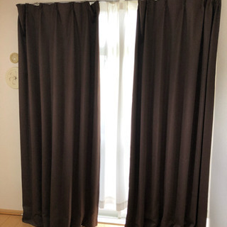 ニトリ遮光カーテンの画像