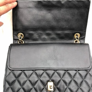 ★バック★黒★キレイ★表にCHANEL（シャネル）マークありの画像