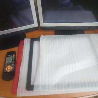 2台セット　I-O DATA LCD-TV173CBR モニター 17インチ スピーカー内蔵の画像