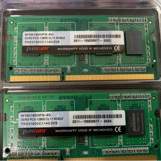 メモリ　CFD W3N1600PS-4G DDR3 PC1280...