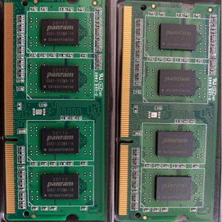 メモリ　CFD W3N1600PS-4G DDR3 PC12800 CL11 4GB x 2枚組み(計8GB)(ノートPC用)の画像