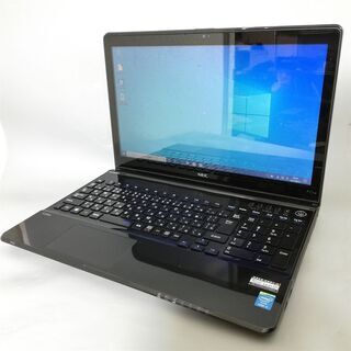 タッチ対応 中古超美品 新品高速SSD Windows10 15型 NEC LS550/R ノートパソコン 第4世代 i5 8GB Blu-ray 無線 カメラ Office