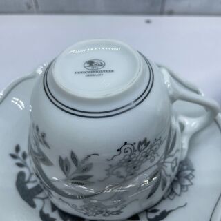 【愛品館八千代店】HUTSCHENREUTHERフッチェンロイター ゴールドオニオン･シルバーオニオン カップ＆ソーサー 限定品の画像