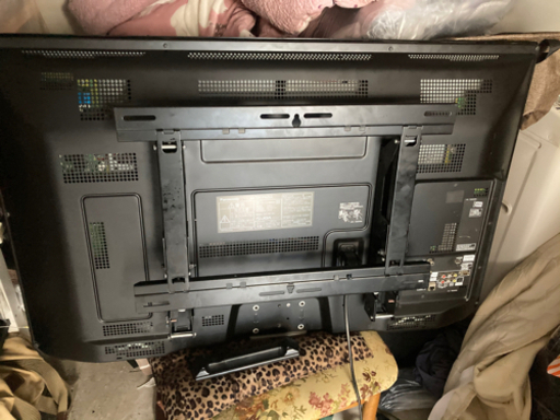 Panasonic 42インチテレビam-壁に付けます