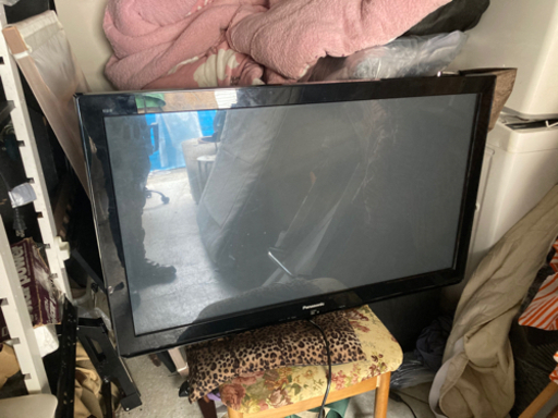 Panasonic 42インチテレビam-壁に付けます