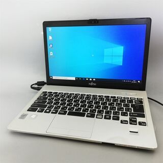 Windows10 搭載 中古良品 日本製 Fujitsu 富士通 ノートパソコン S904