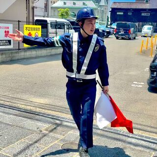 早良区マンション現場で車・歩行者の誘導👮原付持ち帰りOK🛵日払いOK💰の画像
