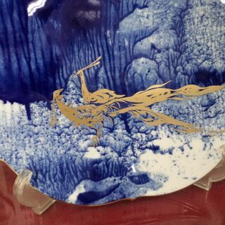 マイセン(Meissen) 飾り皿 30cm 公園の風景 1994年 イヤープレート【愛