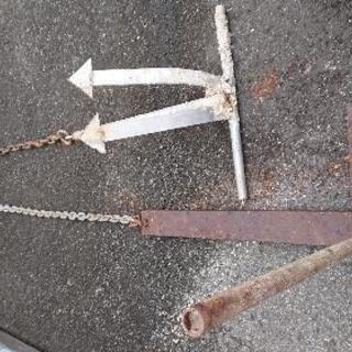 小型船舶係留用アンカー一式