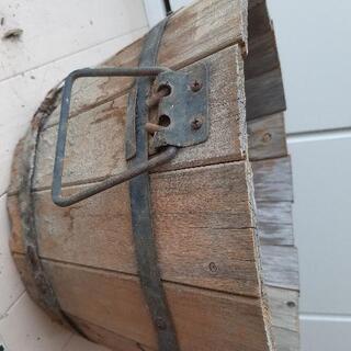 洋風植木鉢　木製プランター　自分で補修出来る方へ。の画像